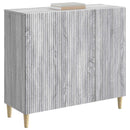 Sideboard Grå sonoma-eg 89 x 34,5 x 80 cm Konstrueret træ
