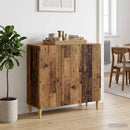 Sideboard Gammelt træ 89 x 34,5 x 80 cm Konstrueret træ