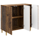 Sideboard Gammelt træ 89 x 34,5 x 80 cm Konstrueret træ