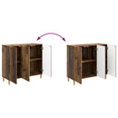 Sideboard Gammelt træ 89 x 34,5 x 80 cm Konstrueret træ