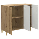 Sideboard Artisan-eg 89 x 34,5 x 80 cm Konstrueret træ