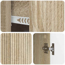 Sideboard Sonoma-eg 89 x 34,5 x 60 cm Konstrueret træ