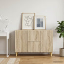 Sideboard Sonoma-eg 89 x 34,5 x 60 cm Konstrueret træ