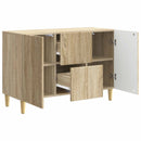 Sideboard Sonoma-eg 89 x 34,5 x 60 cm Konstrueret træ