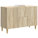 Sideboard Sonoma-eg 89 x 34,5 x 60 cm Konstrueret træ