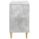 Sideboard med skuffe Betongrå 89 x 34,5 x 60 cm Konstrueret træ