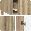 Sideboard Sonoma-eg 66 x 34,5 x 95 cm Konstrueret træ