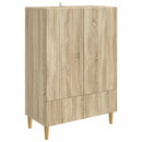Sideboard Sonoma-eg 66 x 34,5 x 95 cm Konstrueret træ