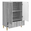 Sideboard Grå sonoma-eg 66 x 34,5 x 95 cm Konstrueret træ