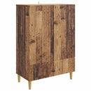 Sideboard Gammelt træ 66 x 34,5 x 95 cm Konstrueret træ