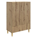 Sideboard Artisan-eg 66 x 34,5 x 95 cm Konstrueret træ