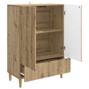 Sideboard Artisan-eg 66 x 34,5 x 95 cm Konstrueret træ