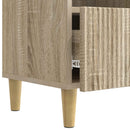 TV-skab med skuffe Sonoma-eg 102 x 34,5 x 50 cm Konstrueret træ