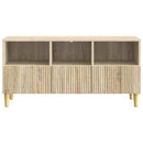 TV-skab med skuffe Sonoma-eg 102 x 34,5 x 50 cm Konstrueret træ