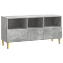 TV-skab med skuffe Betongrå 102 x 34,5 x 50 cm Konstrueret træ