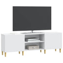 TV-skab Hvid 150 x 31 x 50 cm Konstrueret træ