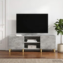 TV-skab Betongrå 150 x 31 x 50 cm Konstrueret træ