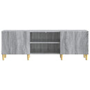 TV-skab Grå sonoma-eg 150 x 31 x 50 cm Konstrueret træ