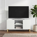 TV-skab Hvid 102 x 34,5 x 50 cm Konstrueret træ