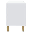 TV-skab Hvid 102 x 34,5 x 50 cm Konstrueret træ