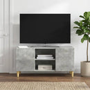 TV-skab Betongrå 102 x 34,5 x 50 cm Konstrueret træ