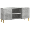 TV-skab Betongrå 102 x 34,5 x 50 cm Konstrueret træ