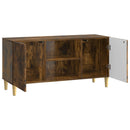 TV-skab Røget eg 102 x 34,5 x 50 cm Konstrueret træ