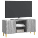 TV-skab Grå sonoma-eg 102 x 34,5 x 50 cm Konstrueret træ