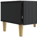 TV-skab med skuffe Sort 147 x 34,5 x 30 cm Konstrueret træ