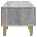 TV-skab Grå sonoma-eg 147 x 34,5 x 30 cm Konstrueret træ