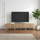 TV-skab 147 x 34,5 x 30 cm Artisan-eg Konstrueret træ