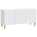 TV-skab Hvid 99 x 34,5 x 50 cm Konstrueret træ