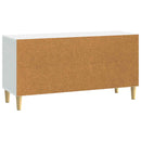 TV-skab Hvid 99 x 34,5 x 50 cm Konstrueret træ