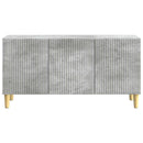 TV-skab Betongrå 99 x 34,5 x 50 cm Konstrueret træ