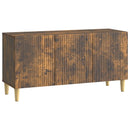 TV-skab Røget eg 99 x 34,5 x 50 cm Konstrueret træ