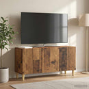 TV-skab Gammelt træ 99 x 34,5 x 50 cm Konstrueret træ