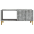 Sofabord Betongrå 90 x 50 x 40 cm Konstrueret træ
