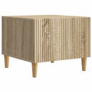 Sofabord med skuffe Sonoma-eg 49 x 50 x 40 cm Konstrueret træ