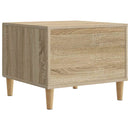 Sofabord med skuffe Sonoma-eg 49 x 50 x 40 cm Konstrueret træ