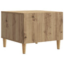 Sofabord med skuffe Artisan-eg 49 x 50 x 40 cm Konstrueret træ