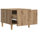 Sofabord med skuffe Artisan-eg 49 x 50 x 40 cm Konstrueret træ