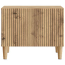 Sofabord med skuffe Artisan-eg 49 x 50 x 40 cm Konstrueret træ