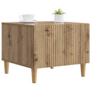 Sofabord med skuffe Artisan-eg 49 x 50 x 40 cm Konstrueret træ