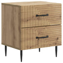 Natskab 2 stk. Artisan-eg 43 x 34,5 x 47,5 cm Konstrueret træ