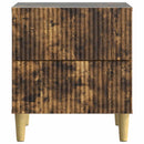 Natskab med skuffe Røget eg 62 x 34,5 x 47,5 cm Konstrueret træ