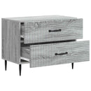 Natskab Grå sonoma-eg 62 x 34,5 x 47,5 cm Konstrueret træ