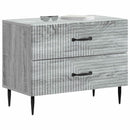 Natskab Grå sonoma-eg 62 x 34,5 x 47,5 cm Konstrueret træ