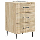 Natskab med skuffe Sonoma-eg 43 x 41 x 66,5 cm Konstrueret træ