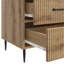 Natskab med skuffe Artisan-eg 43 x 41 x 66,5 cm Konstrueret træ