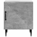 Natskab 2 pcs Betongrå 43 x 34,5 x 50 cm Konstrueret træ